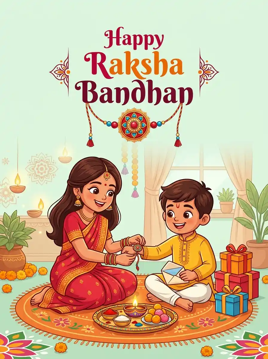 Happy Raksha Bandhan Poster